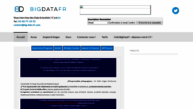 What Big-data-fr.com website looks like in 2024 