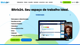 What Bitrix24.com.br website looks like in 2024 