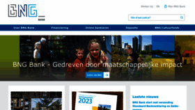 What Bngbank.nl website looks like in 2024 