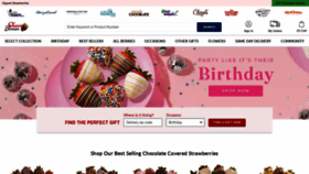 What Berries.com website looks like in 2024 