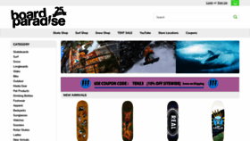 What Boardparadise.com website looks like in 2024 