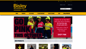 What Bisleyworkwear.com.au website looks like in 2024 