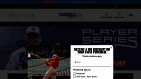 What Baseballtown.ca website looks like in 2024 