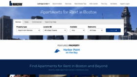 What Bostonapartments.com website looks like in 2024 