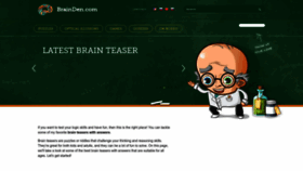 What Brainden.com website looks like in 2024 