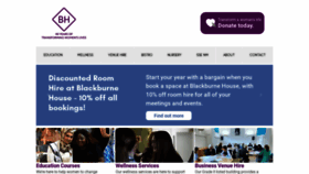 What Blackburnehouse.co.uk website looks like in 2024 