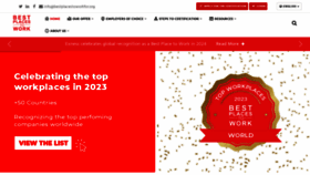 What Bestplacestoworkfor.org website looks like in 2024 