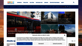 What Bratislavskykraj.sk website looks like in 2024 