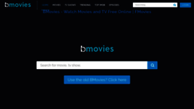 What Bmovies.co website looks like in 2024 