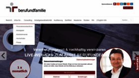 What Beruf-und-familie.de website looks like in 2024 