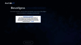 What Blue.anotalk.hu website looks like in 2024 