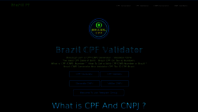 What Brazilcpf.com website looks like in 2024 