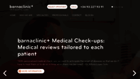 What Barnaclinic.com website looks like in 2024 