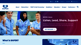 What Bapen.org.uk website looked like in 2024 (1 year ago)
