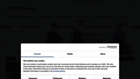 What Bertelsmann.de website looks like in 2024 