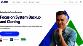What Backup-utility.com website looks like in 2024 