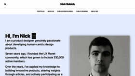 What Babich.biz website looks like in 2024 