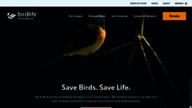 What Birdlife.org.au website looks like in 2024 