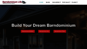 What Barndominiumlife.com website looks like in 2024 