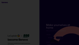 What Beneva.ca website looks like in 2024 