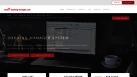 What Booking-manager.com website looks like in 2024 