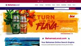 What Bahamaslocal.com website looks like in 2024 