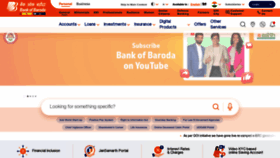 What Bankofbaroda.in website looks like in 2024 