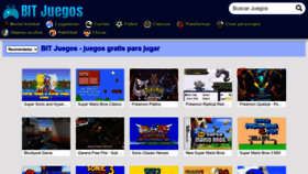 What Bitjuegos.com website looks like in 2024 