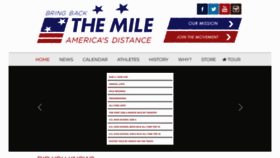 What Bringbackthemile.com website looks like in 2024 