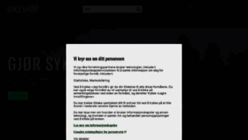 What Bikeshop.no website looked like in 2024 (1 year ago)