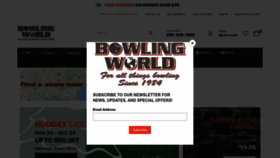 What Bowlingworld.biz website looks like in 2024 