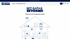 What Bedbathandbeyond.com website looks like in 2024 