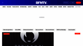 What Bfmtv.com website looks like in 2024 