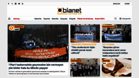 What Bianet.org website looks like in 2024 