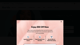 What Bluenile.com website looks like in 2024 