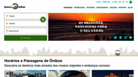 What Buscaonibus.com.br website looks like in 2024 