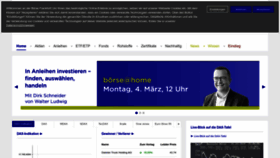 What Boerse-frankfurt.de website looks like in 2024 
