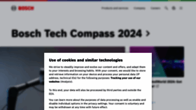 What Bosch.com website looks like in 2024 