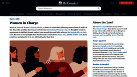 What Britannica.com website looks like in 2024 