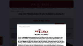 What Brocardi.it website looked like in 2024 (2 years ago)