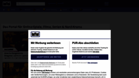 What Buffed.de website looks like in 2024 