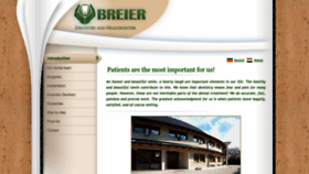 What Breier-dental.com website looks like in 2024 