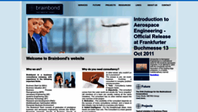 What Brainbond.ro website looks like in 2024 