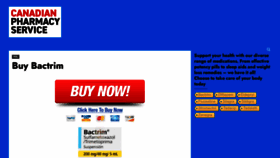 What Bactrim2us.top website looks like in 2024 
