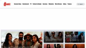 What Bollywoodbubble.com website looks like in 2024 