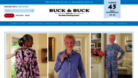 What Buckandbuck.com website looks like in 2024 