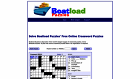 What Boatloadpuzzles.com website looks like in 2024 