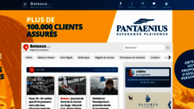 What Bateaux.com website looks like in 2024 
