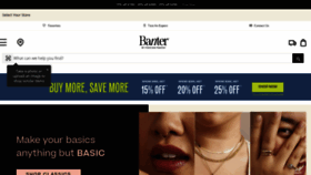 What Banter.com website looks like in 2024 