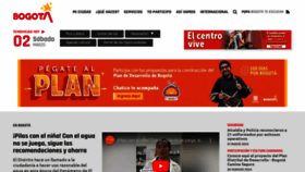 What Bogota.gov.co website looks like in 2024 